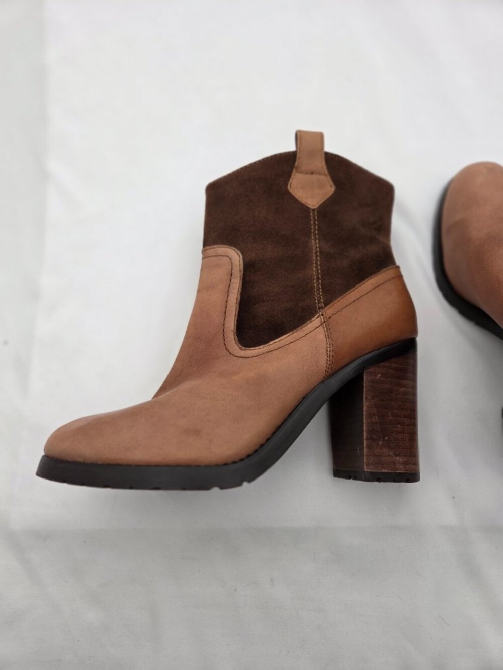 Ralph Lauren Leather Equestrian Heeled Boots 7.5 - Picture 8 of 14